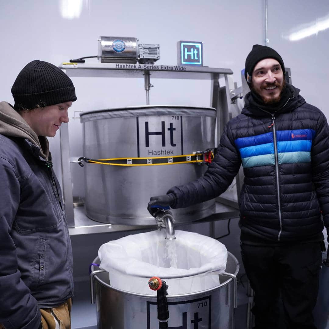 Hashtek system in action 14